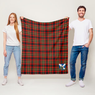 Manta Polar Scotts Innes de Moray Tartan Plaid