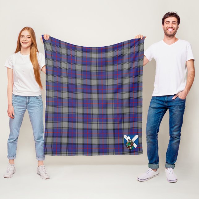 Manta Polar Scotts Kinnaird Tartan Plaid (In situ)