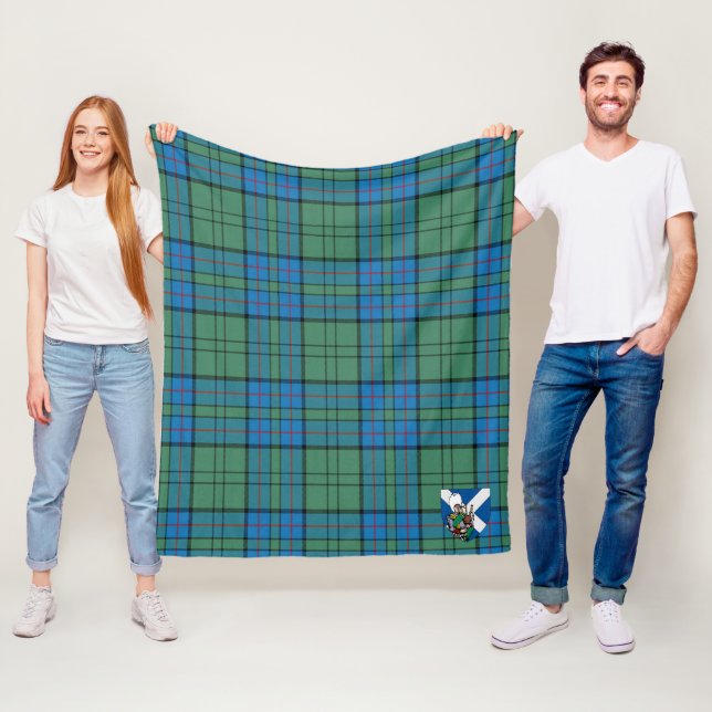Manta Polar Scotts Lockhart Tartan Plaid (In situ)