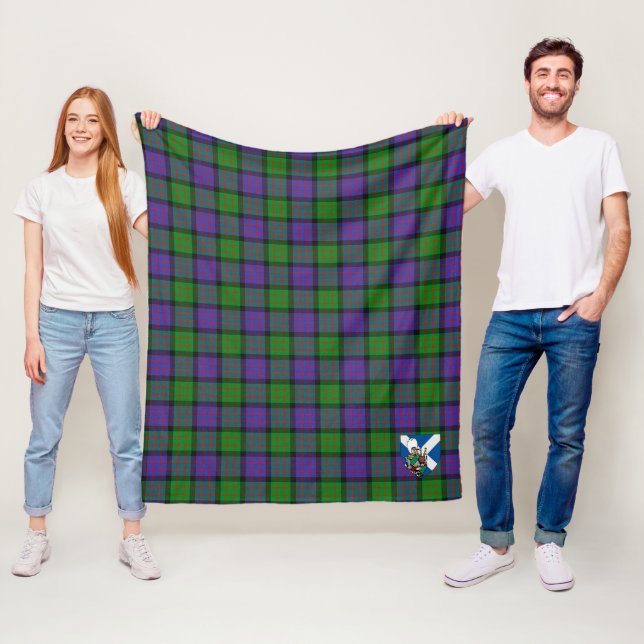 Manta Polar Scotts MacBrayne Tartan Plaid (In situ)