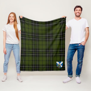 Manta Polar Scotts MacLean Hunting Tartan Plaid