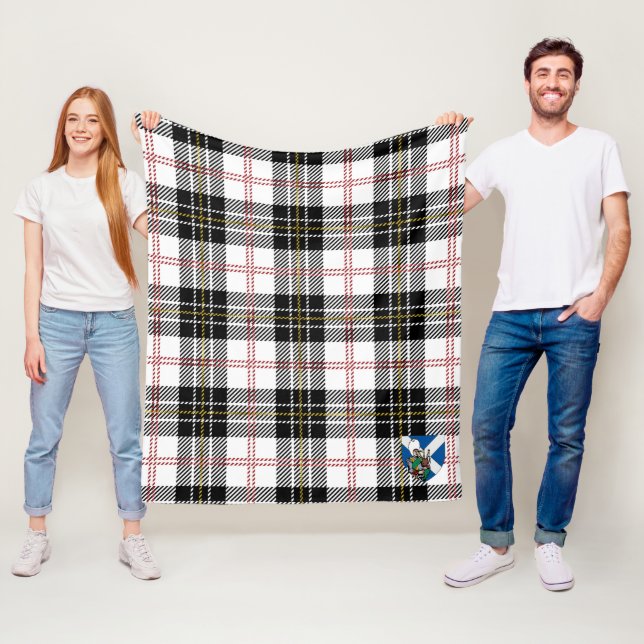 Manta Polar Scotts MacPherson Tartan Plaid (In situ)