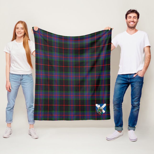 Manta Polar Scotts Nairn Tartan Plaid (In situ)