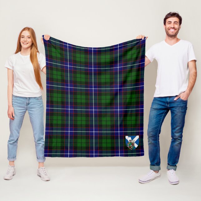 Manta Polar Scotts Russell Tartan Plaid (In situ)