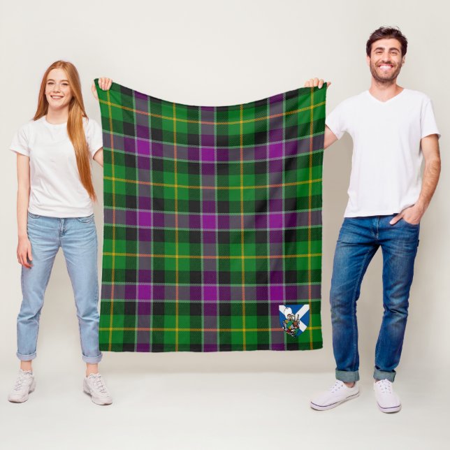 Manta Polar Scotts Selkirk Tartan Plaid (In situ)