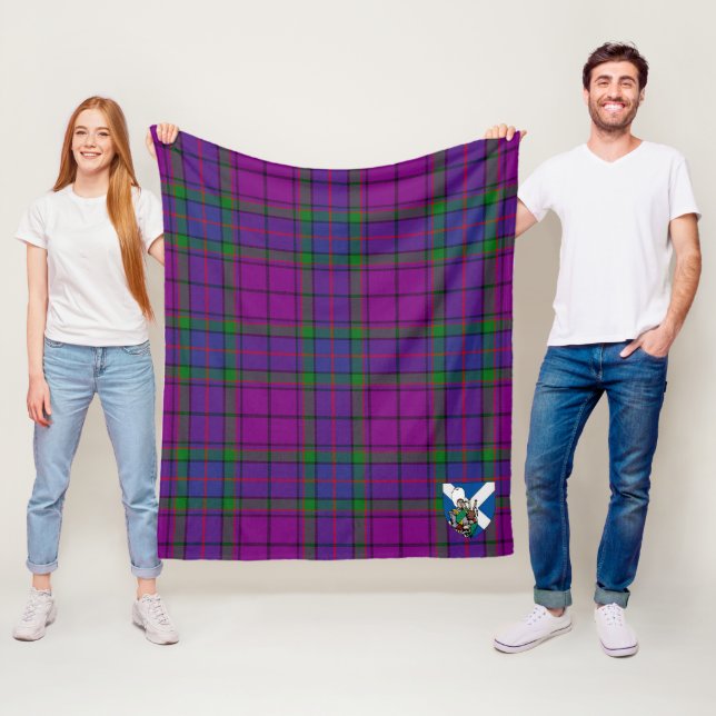 Manta Polar Scotts Wardlaw Tartan Plaid (In situ)