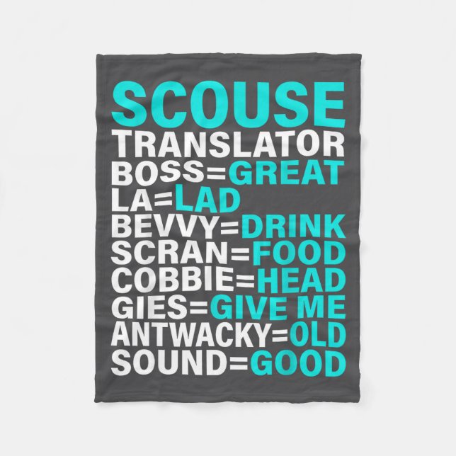 Manta Polar Scouse Accent Translator Funny Liverol  (Anverso)