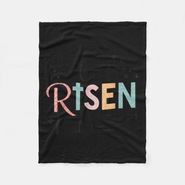 Manta Polar Se Levanta Cristiano Adolescente Chica Dios Es Bue (Anverso)