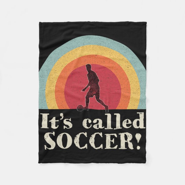 Manta Polar Se Llama Fútbol Comedia Pie  (Anverso)