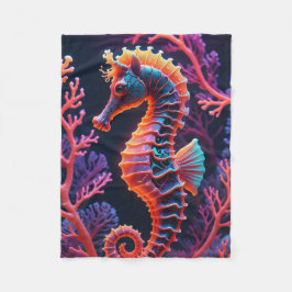Manta Polar Seahorse Fleece Blanket