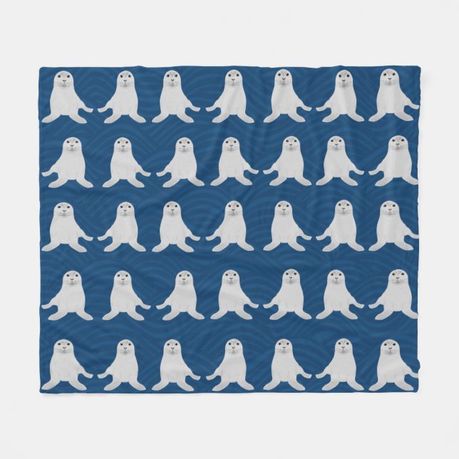Manta Polar Seals Fleece Blanket (Frente (Horizontal))
