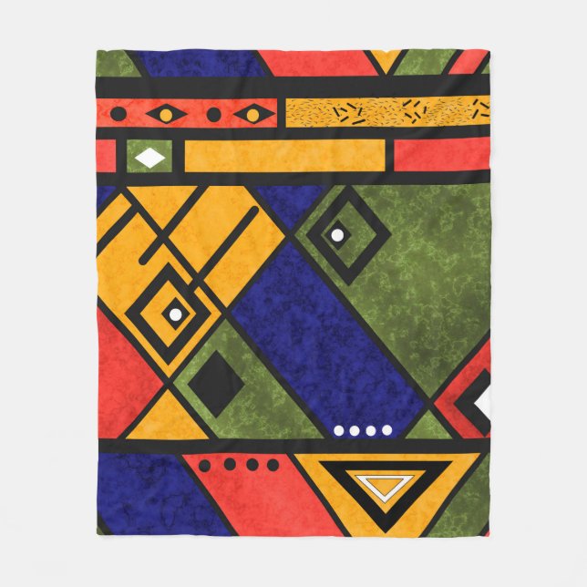 Manta Polar Seamless african ethno traditional texture pattern (Anverso)