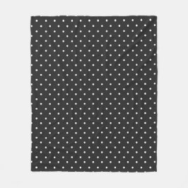Manta Polar Seamless black and white polka dot pattern 