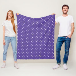 Manta Polar Seamless  medium purple polka dot pattern