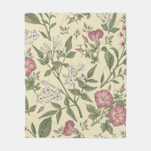 Manta Polar Seamless pattern. Beautiful fabric blooming realis