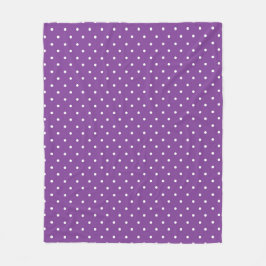 Manta Polar Seamless purple background polka dot pattern 