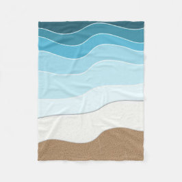 Manta Polar Seashore Fleece Blanket