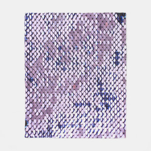 Manta Polar Secuencia Ultravioleta: Textura brillante Purpurin