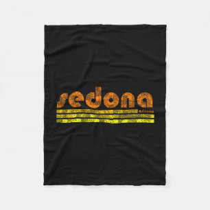 Manta Polar Sedona arizona retro vintage desgastado senderismo