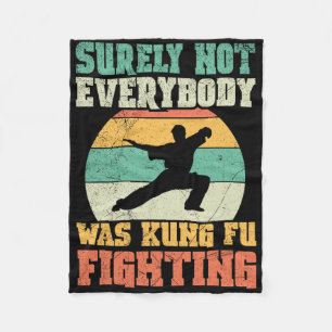 Manta Polar Seguramente No Todos Estaban Luchando Kung Fu Vint
