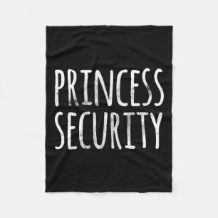 Manta Polar Seguridad Princesa Halloween Disfraces Papá Hombre