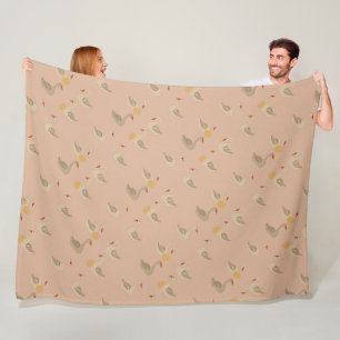 Manta Polar Seis Geese A-Laying Retro Cut-Out 1