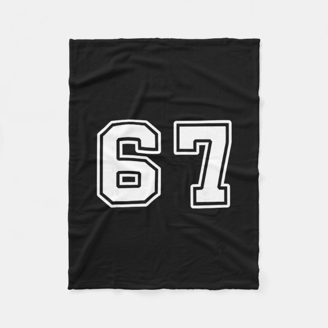 Manta Polar Seis Siete 6 7 Meme 67  (Anverso)