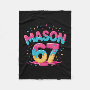 Manta Polar Seis Siete Helado Goteo Deporte 67 Diversión Mason