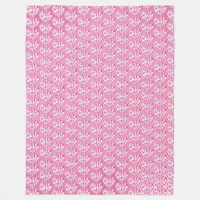 Manta Polar Self Love Club Fleece Blanket (Anverso)