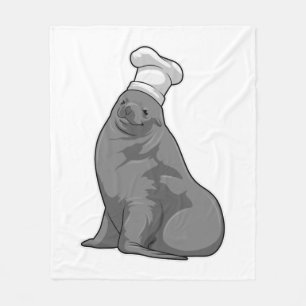 Manta Polar Sellar como cocinar con el gorra del chef