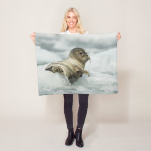 Manta Polar Sello de bebé dulce