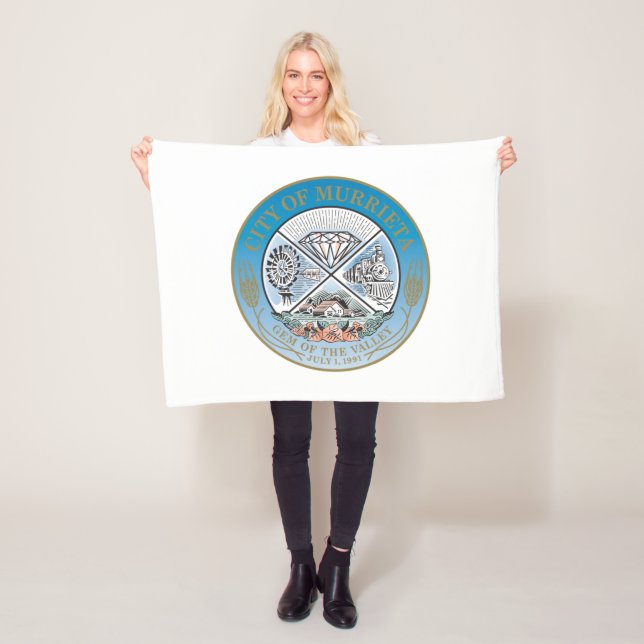 Manta Polar Sello urbano de Murrieta (California) (In situ)