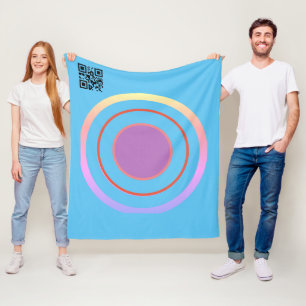 Manta Polar Sencillo y elegante logo personalizado aquí compañ