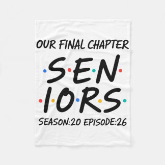 Manta Polar Seniors Capítulo Final 2026 Ck Para la Escuela Cl