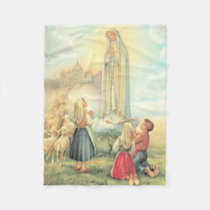 Manta Polar Señora de la iglesia de las ovejas de los niños