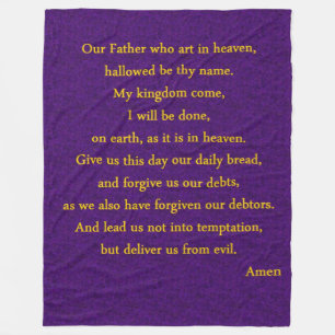 MANTA POLAR SEÑORES PRAYER