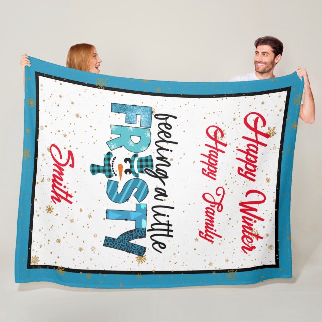 Manta Polar Sensación De Un Personalizar Un Poco Frío (In situ)