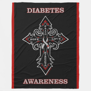 Manta Polar Sensibilización/cruz... Diabetes
