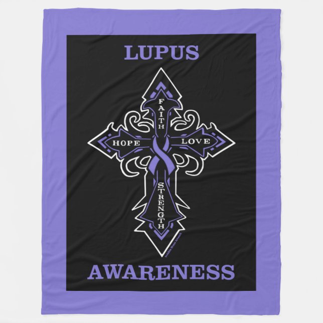 Manta Polar Sensibilización/cruz...Lupus (Anverso)