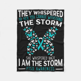 Manta Polar Sensibilización del Ptsd Mariposa Diso de estrés p