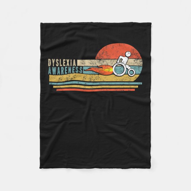 Manta Polar Sensibilización Discapacidad Regalos silla de rued (Anverso)