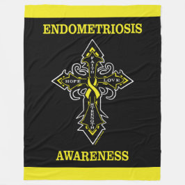 Manta Polar Sensibilización...Endometriosis Fleece Blanket