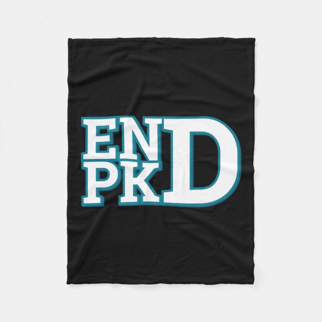 Manta Polar Sensibilización sobre la enfermedad renal Fin de l (Anverso)