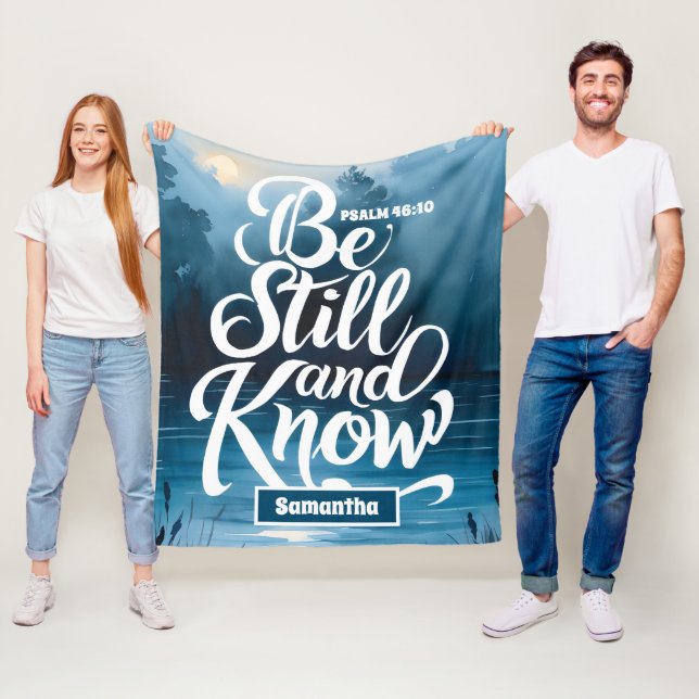 Manta Polar Ser cristiano y saber cristiano personalizado (In situ)