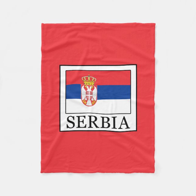 Manta Polar Serbia (Anverso)