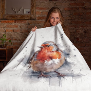 Manta Polar Serene Robin, personalizado