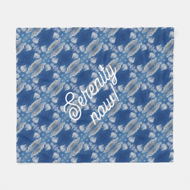 Manta Polar ¡Serenidad ahora! (Frente (Horizontal))