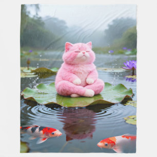 Manta Polar Serenidad Rosa 001