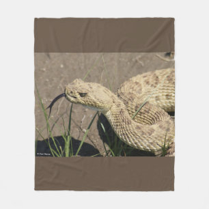 Manta Polar Serpiente de cascabel de la pradera R6