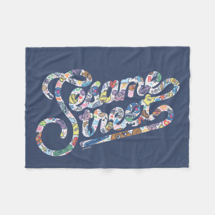 Manta Polar Sésamo   Logotipo de Doodle